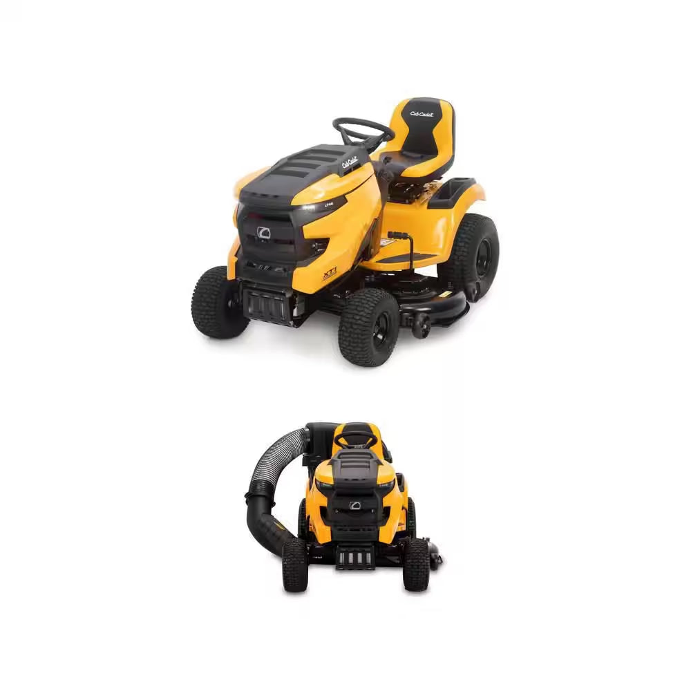 XT1 Enduro LT 46 In. 22 HP Kohler Riding Tractor and 42/46 In. Double Bagger