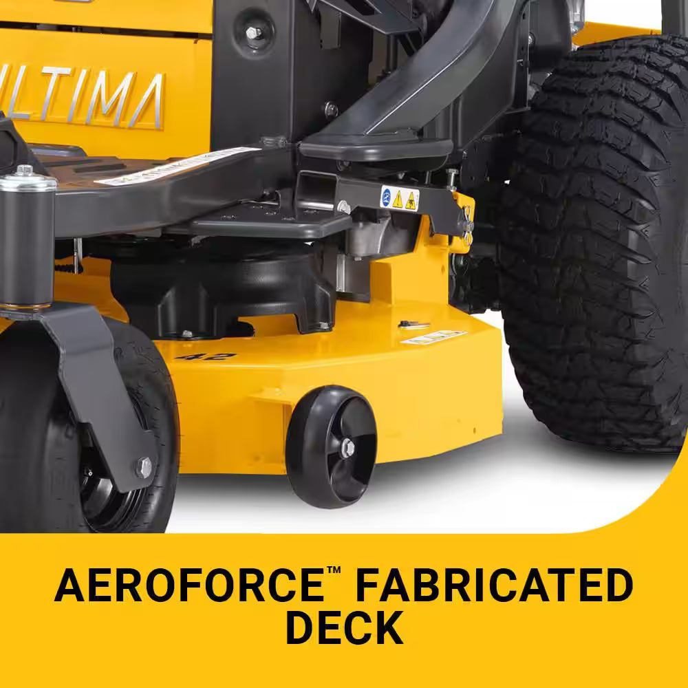 Ultima Z2 42In. Fabricated Deck 21.5HP V-Twin Kawasaki FR Series Engine Dual Hydro Drive Gas Zero Turn Riding Lawn Mower