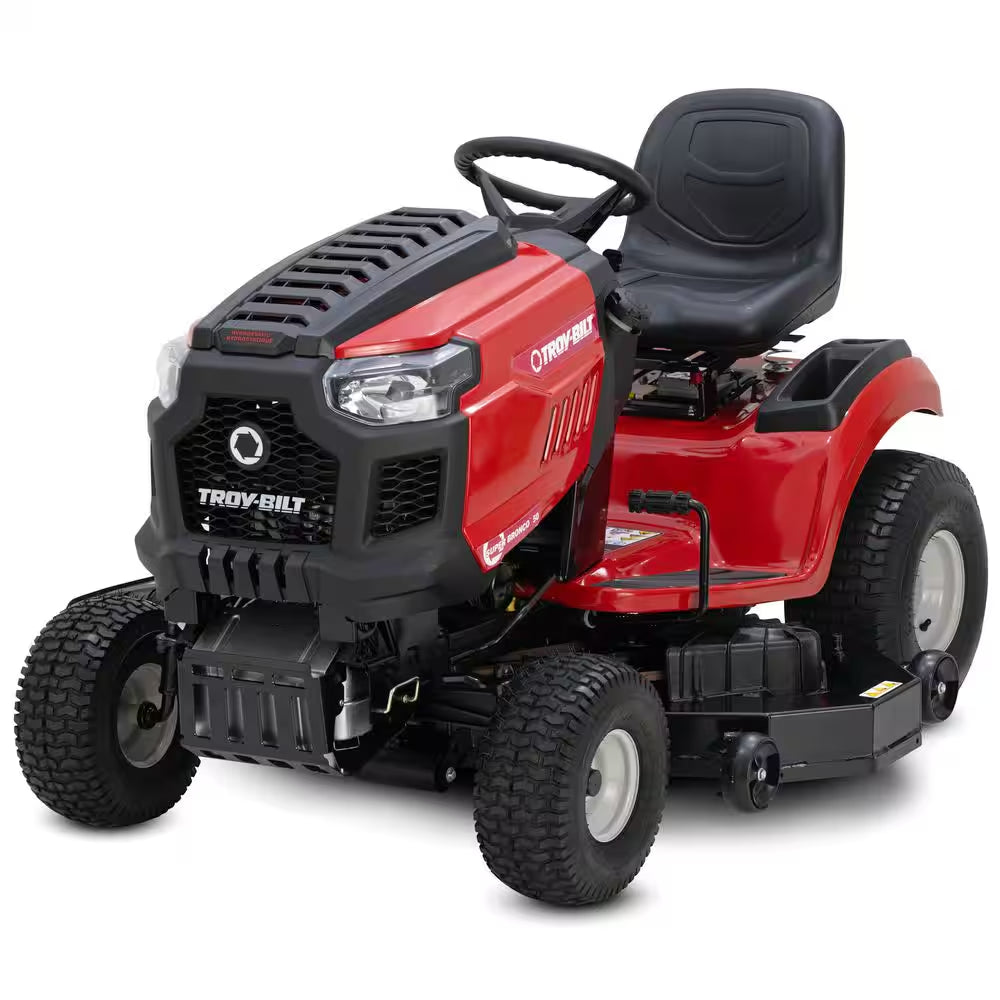Super Bronco 50 In. Fabricated Deck 24 HP V-Twin Kohler 7000 Series Engine Hydrostatic Drive Gas Riding Lawn Tractor