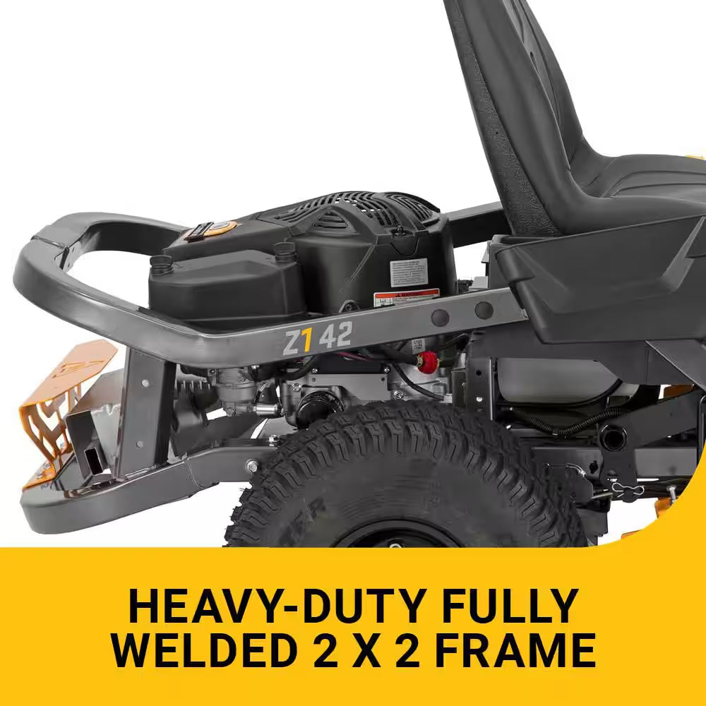 Ultima ZT1 42 In. 547 Cc Intellipower Engine Dual Hydrostatic Drive Gas Zero Turn Riding Lawn Mower