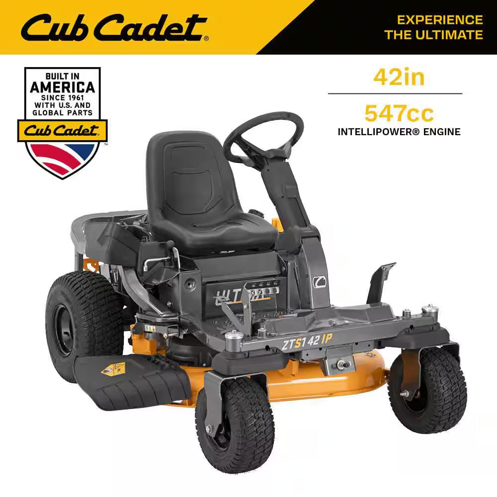 Ultima ZT1 42 In. 547 Cc Intellipower Engine Dual Hydrostatic Drive Gas Zero Turn Riding Lawn Mower