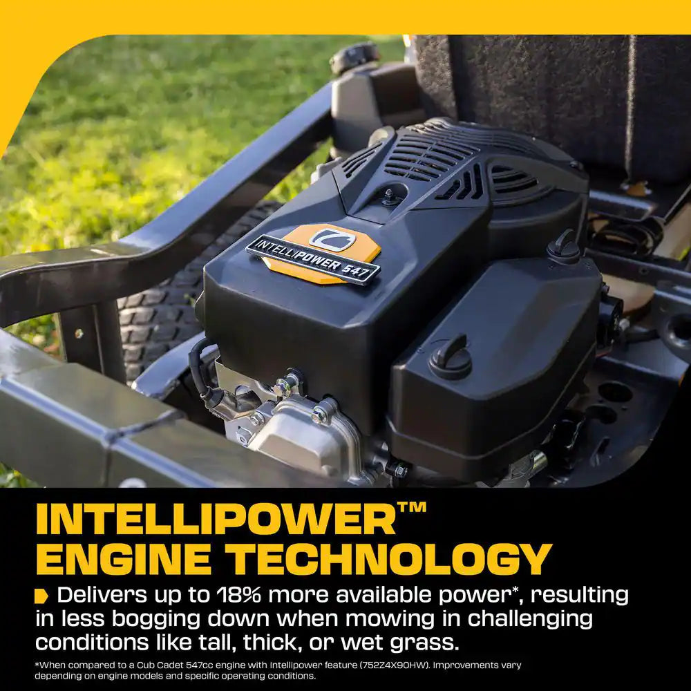 Ultima ZTS1 42 In. 547 Cc Intellipower Engine Dual Hydro Drive Gas Zero Turn Riding Lawn Mower W/Steering Wheel Control