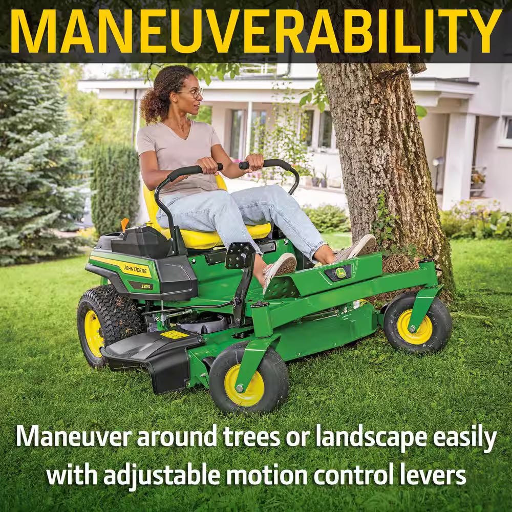 Z325E 54 In. 24 HP Gas Dual Hydrostatic Zero Turn Riding Lawn Mower