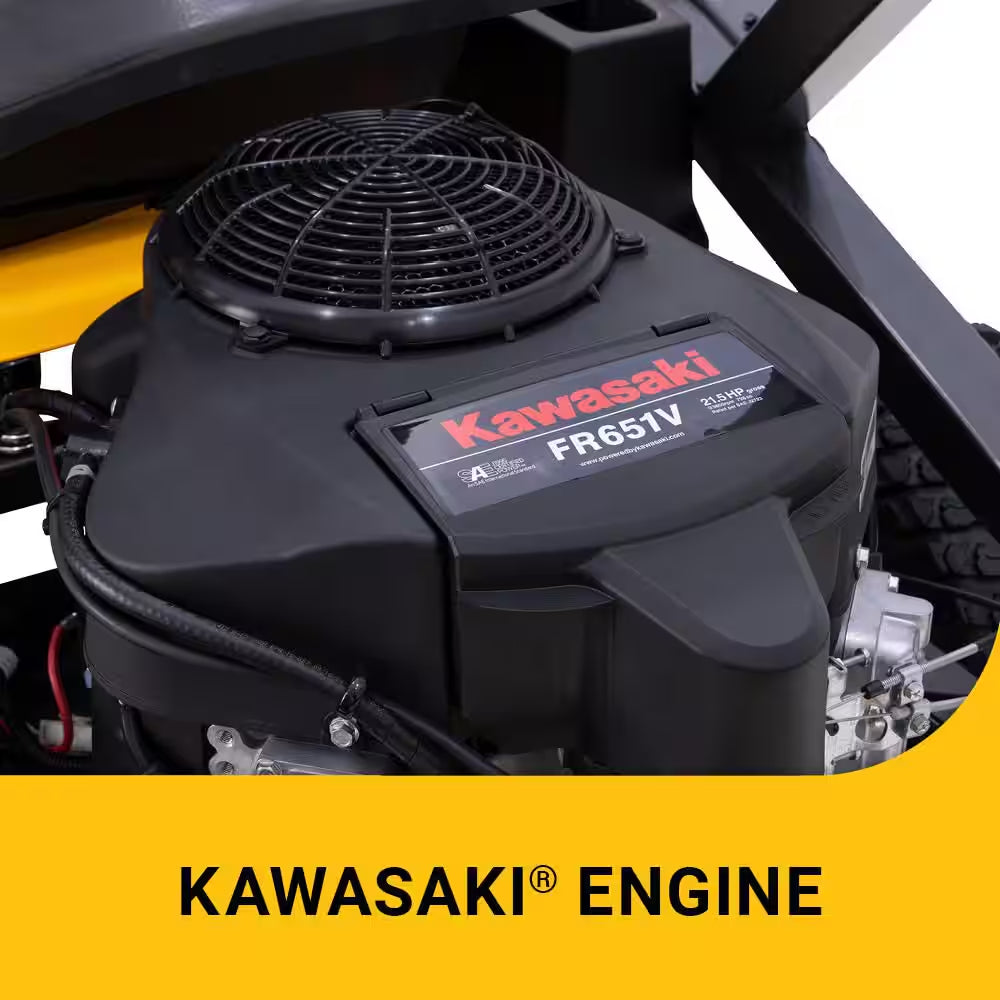 Ultima Z2 46In. Fabricated Deck 21.5HP V-Twin Kawasaki FR Series Engine Dual Hydro Drive Gas Zero Turn Riding Lawn Mower