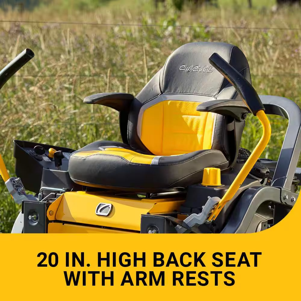 Ultima Z3 54In. Fabricated Deck 24HP V-Twin Kawasaki FR Series Engine Gas Zero Turn Lawn Mower W/Front Wheel Suspension