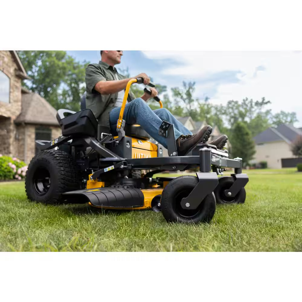 Ultima Z2 42In. Fabricated Deck 21.5HP V-Twin Kawasaki FR Series Engine Dual Hydro Drive Gas Zero Turn Riding Lawn Mower