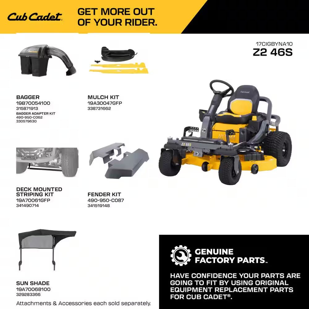Ultima Z2 46S In. Fab Deck 21. 5HP V-Twin Kawasaki FR Series Engine Gas Zero Turn Riding Mower W/Steering Wheel Control