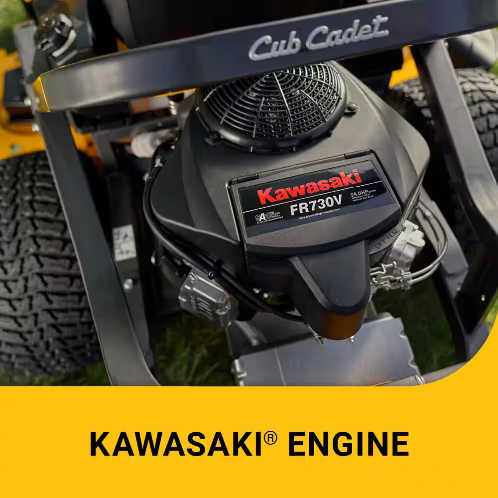 Ultima Z3 54In. Fabricated Deck 24HP V-Twin Kawasaki FR Series Engine Gas Zero Turn Lawn Mower W/Front Wheel Suspension