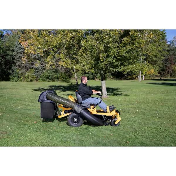 Ultima ZT Mower Combo: 54 In. Fab Deck 23HP Kawasaki Engine Zero Turn Mower, Bagger, and Mounting Kit
