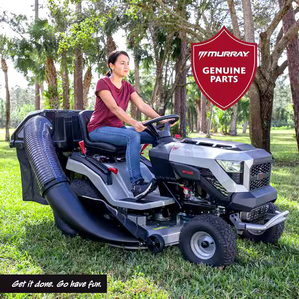 MT100 42 In. 13.5 HP 500Cc Briggs Gas Tractor, Mulching Kit and Double Bagger for 42 In. Deck Combo