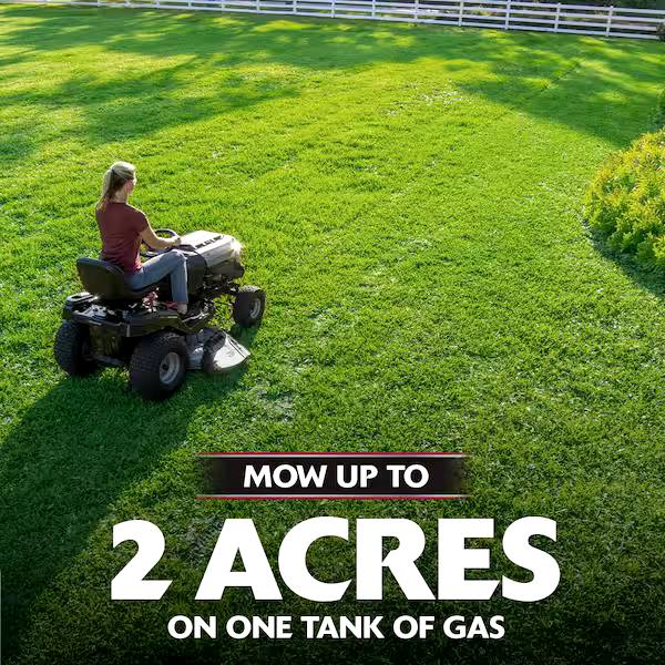 MT100 42 In. 13.5 HP 500Cc Briggs Gas Tractor, Mulching Kit and Double Bagger for 42 In. Deck Combo