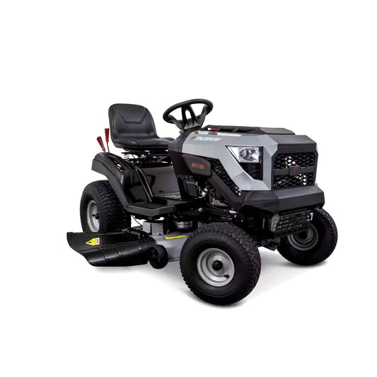 MT100 42 In. 13.5 HP 500Cc Briggs Gas Tractor, Mulching Kit and Double Bagger for 42 In. Deck Combo
