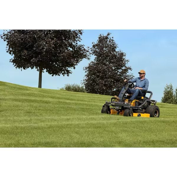 Ultima ZT Mower Combo: 54 In. Fab Deck 23HP Kawasaki Engine Zero Turn Mower, Bagger, and Mounting Kit