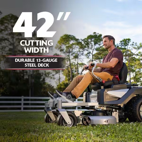 Cruz 42 In. 19.0 HP Zero Turn Mower and Zero-Turn Lawn Mower Cover