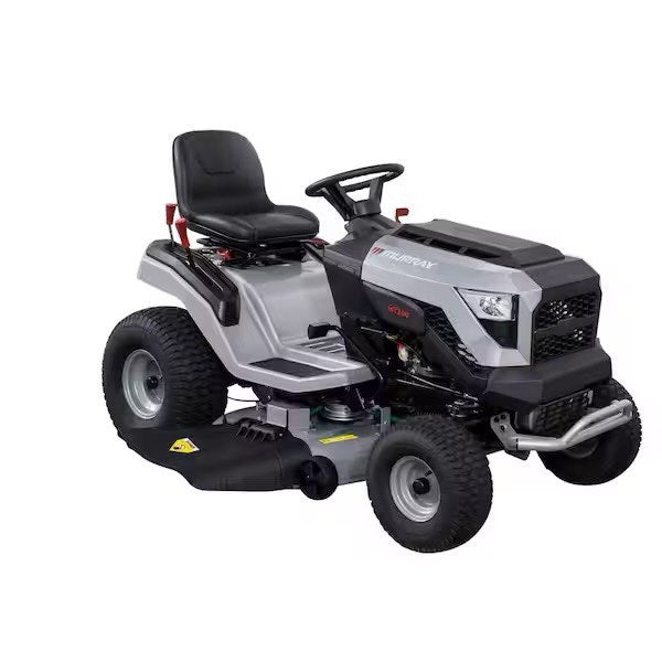 42 In. 19.0 HP Riding Lawn Tractor Mower, Mulching Kit and Double Bagger for 42 In. Deck Combo